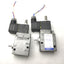 Used Lot of 2 Festo MFH-3-1/8 Solenoid Valve, 2-Pos 3-Way, With MSFG-24/42-50/60