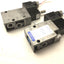 Used Lot of 2 Festo MFH-3-1/8 Solenoid Valve, 2-Pos 3-Way, With MSFG-24/42-50/60