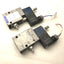 Used Lot of 2 Festo MFH-3-1/8 Solenoid Valve, 2-Pos 3-Way, With MSFG-24/42-50/60
