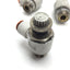 Used Lot of 3 SMC AS4201F Flow Control Valve, 3/8" One-Touch to 1/2" NPT Male