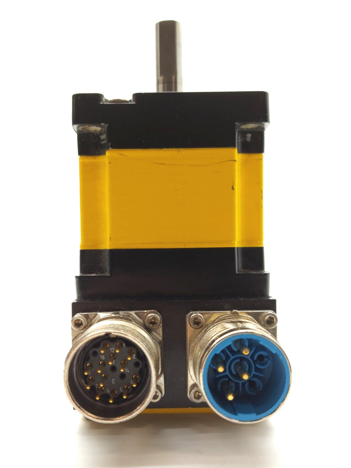 Used Parker BE231DJ-FPSN Brushless Servo Motor, 3/8" Shaft, 78on-in, 340VDC, NEMA 23