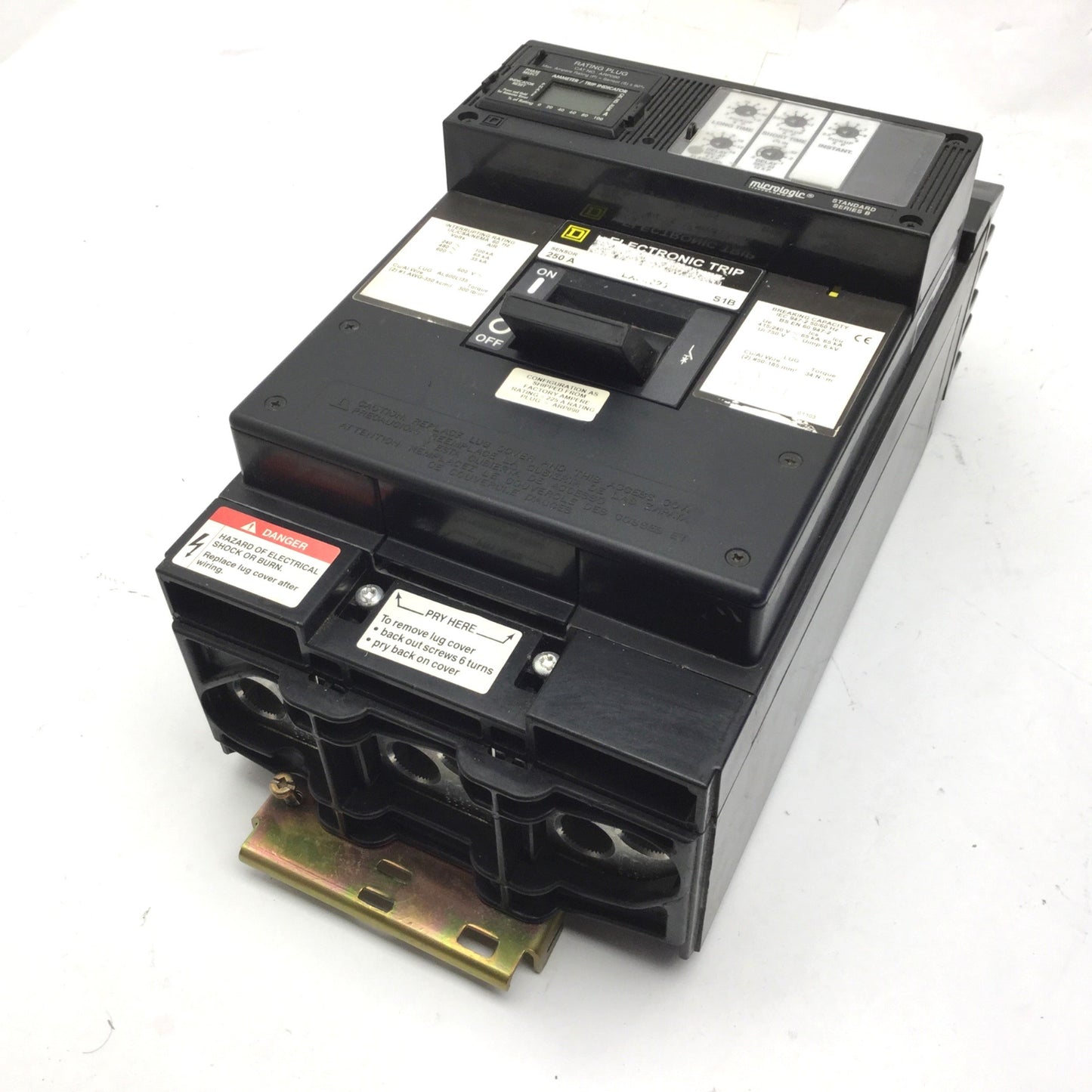 Used Square D LX36250 250A Electronic Trip Circuit Breaker, Series S1B, Sensor(Frame)