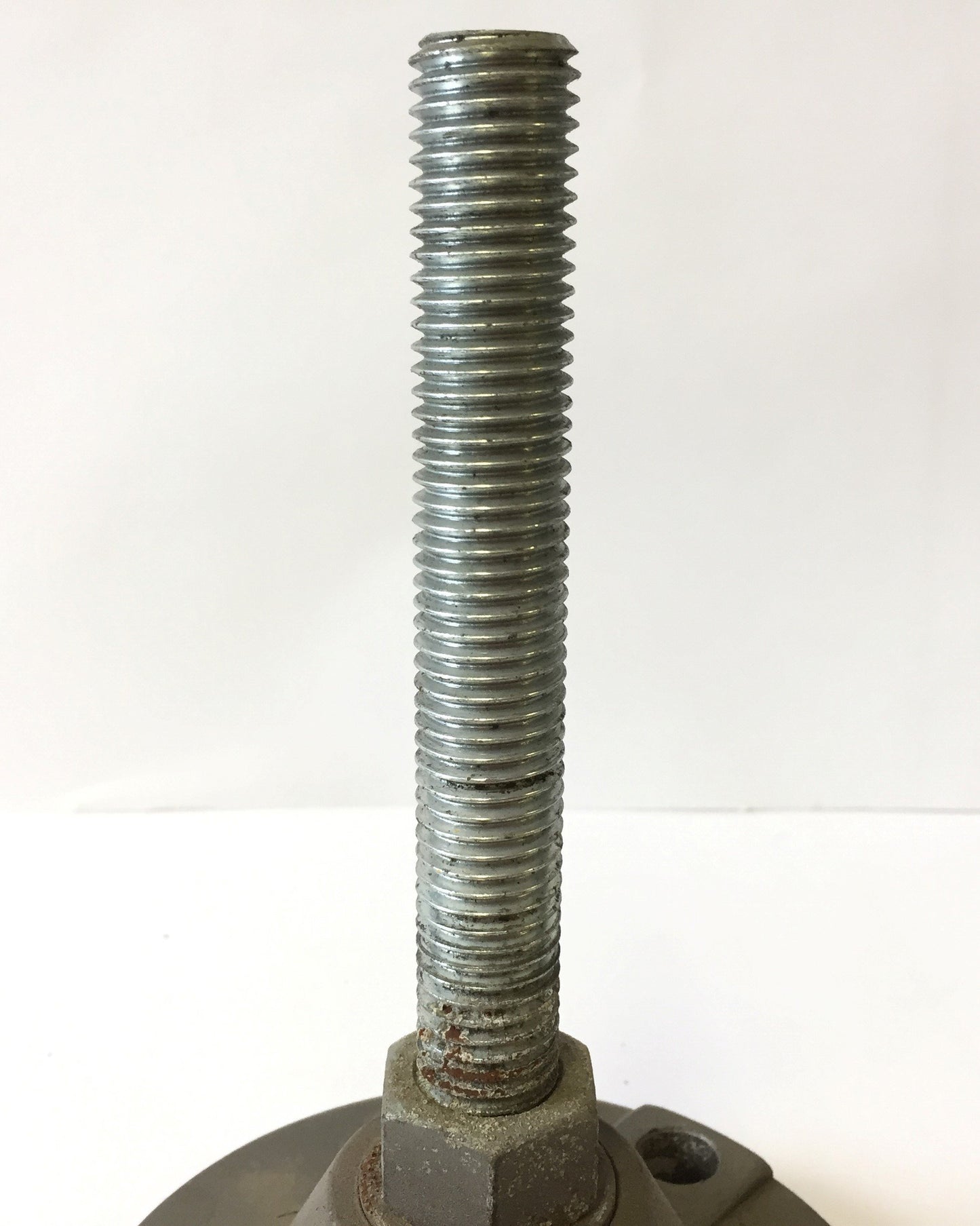Used Lot of 2 Valu-Guide VG-520 Machine Conveyor Leveler Feet Base, Stem: 3/4"-10