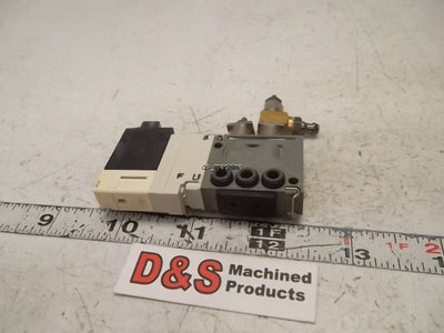 Used SMC VQ1270-5MOB-M5 Solenoid Valve 24VDC