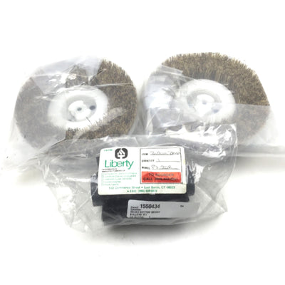 New Liberty 20-2103 & 20-2419 Brush Kit Bottom & Sides for Bulldog 351 Shoe Cleaner