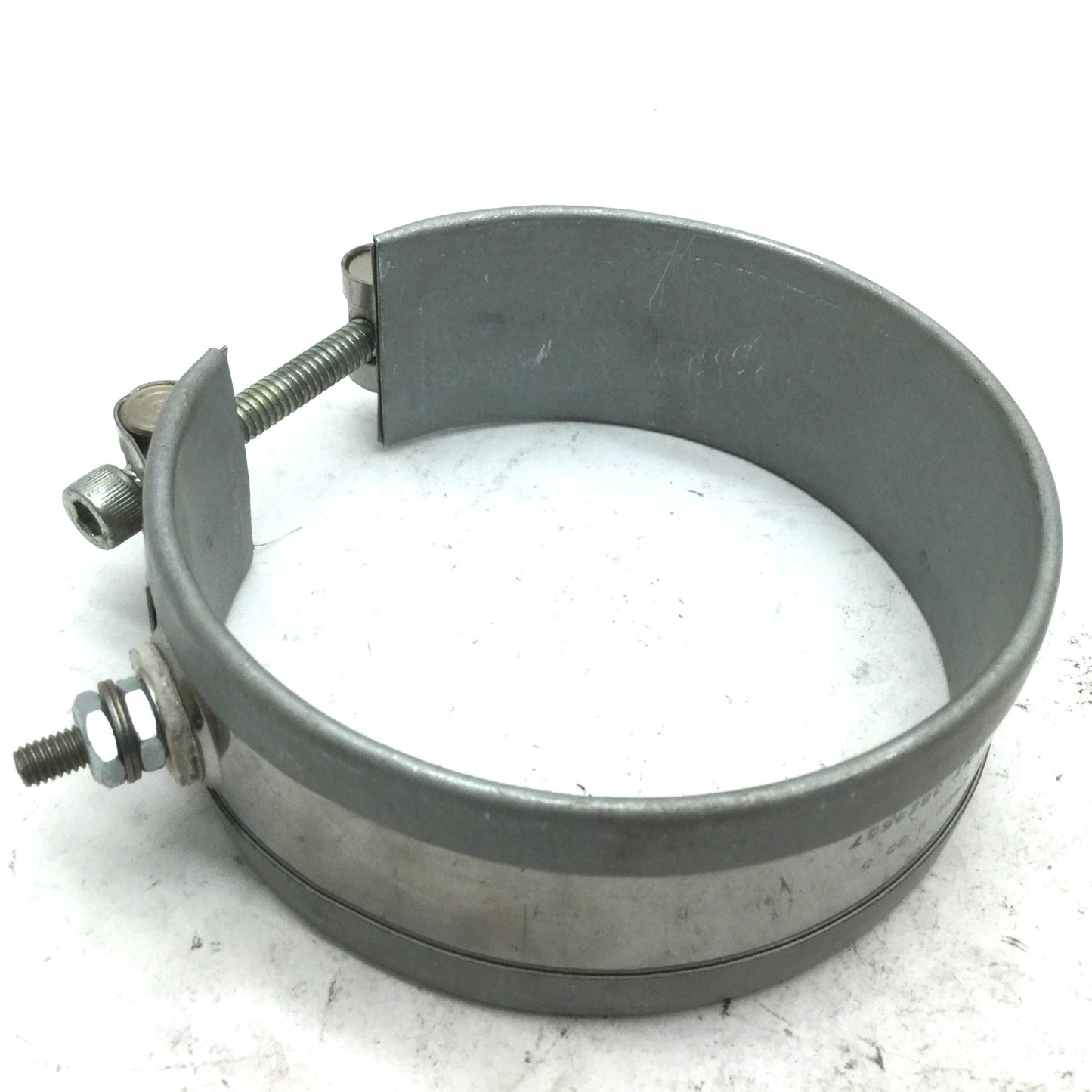 Used TEMPCO NB0310 0108T1 Nozzle Heater Band, 240V 625W, ID: 3.78", OD: 4", W: 1.47"