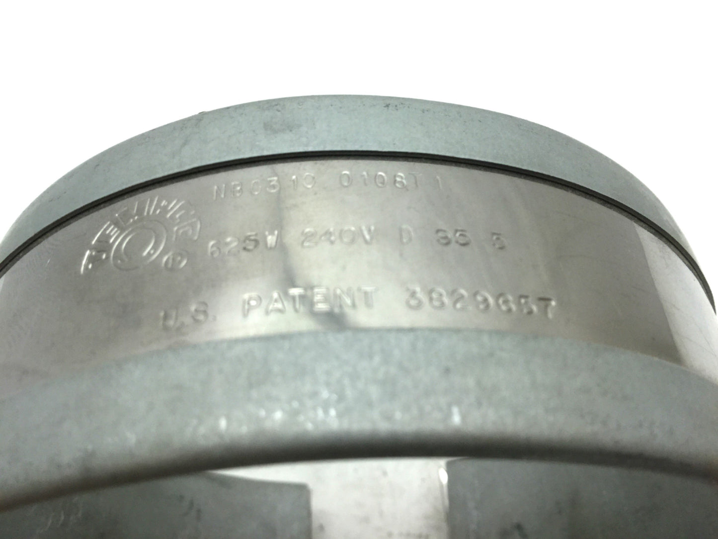 Used TEMPCO NB0310 0108T1 Nozzle Heater Band, 240V 625W, ID: 3.78", OD: 4", W: 1.47"