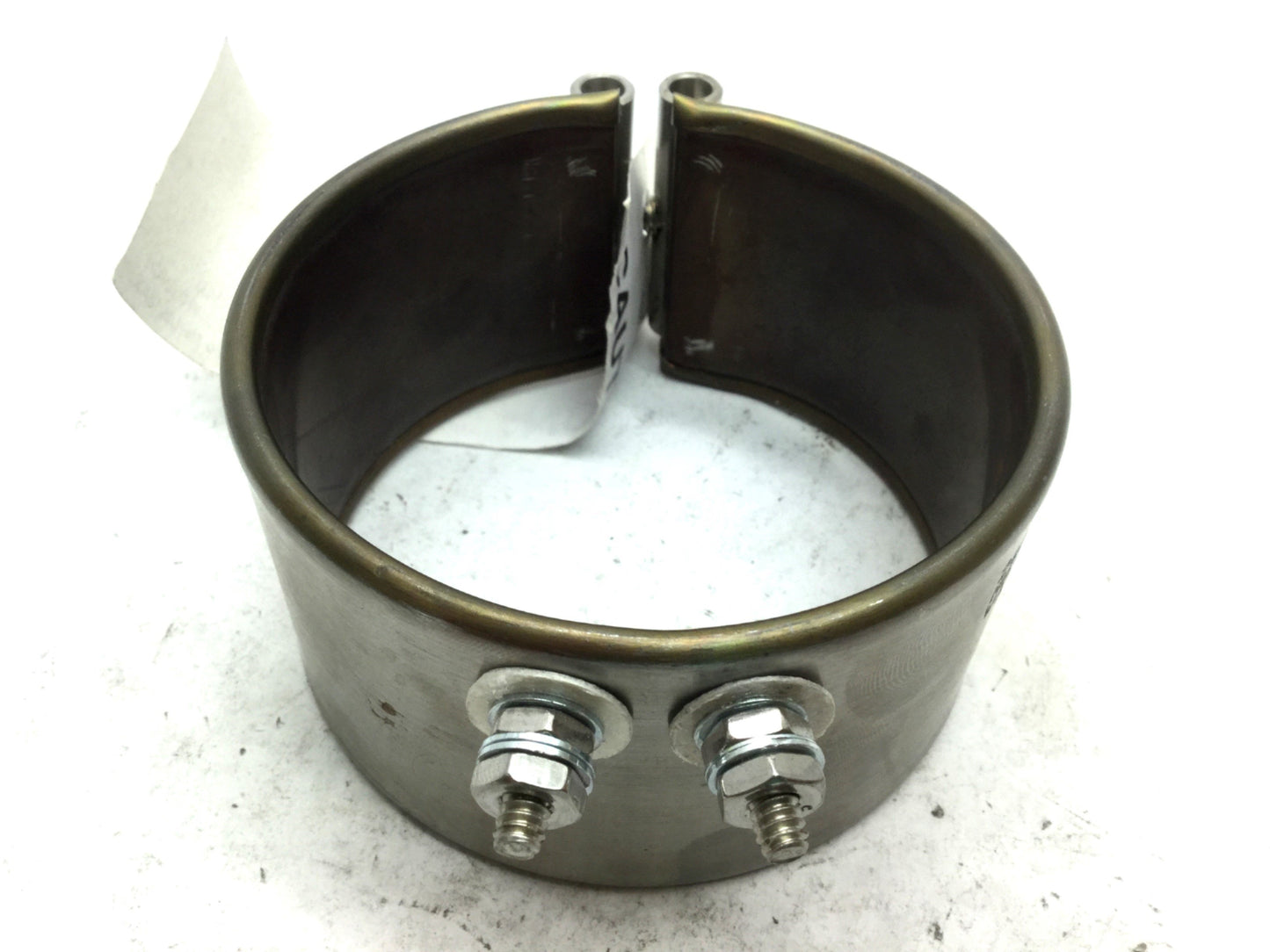 New – Open box Watlow MB3J2AP2 Nozzle Heater Band, 240V 800W, ID: 3.4" OD: 3.73" W: 2"