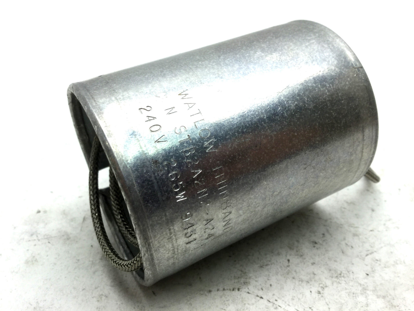 Used Watlow STB2A2N2-A24 Nozzle Heater Band, 240V 265W ID: 2" OD: 2.18" W: 2.75"