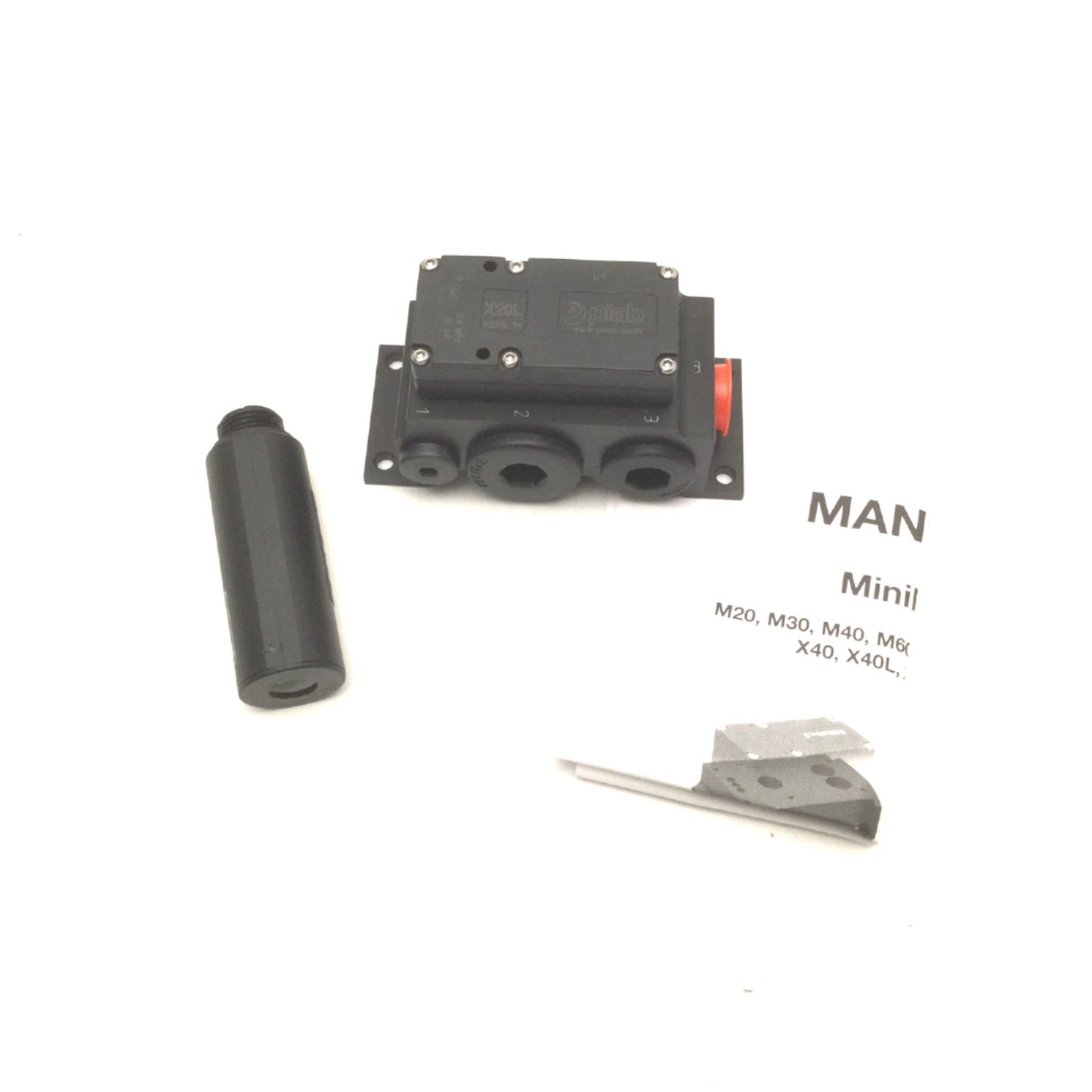 New Piab X20F5-TN MINIFLEX Vacuum Pump X20L, 100psi Max Supply Pressure, 27.9-inHg