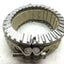 Used IHCo B-02179 Ceramic Nozzle Heater Band 240V 400W ID: 2.5" W: 1.25"