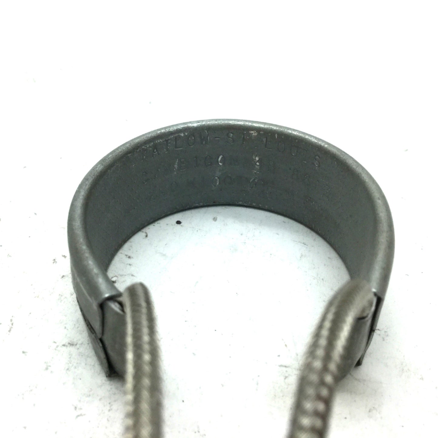 Used Watlow B1G0NA4B Nozzle Heater Band, 240V 100W ID: 1.66" OD: 1.9" W: 0.757"