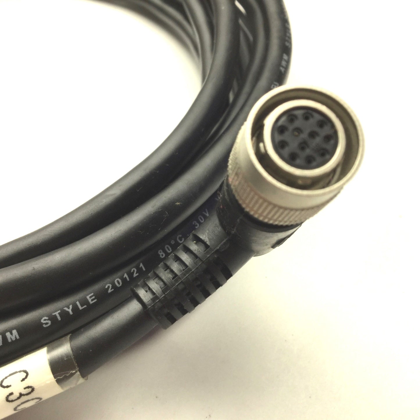 Used Intercon 1 VCSR-5.0-P CCXC Right Angle Cable, 5.0 Meters Long