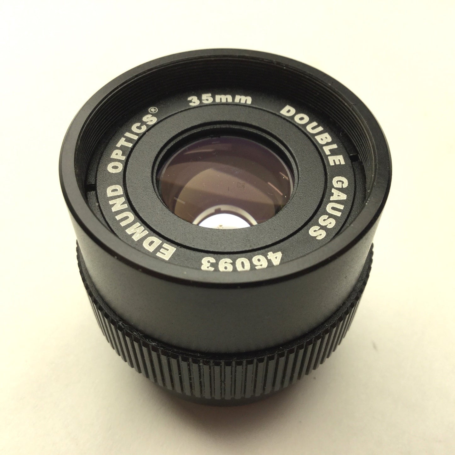 Used Edmund Optics 46093 Double Gauss Macro Lens, 35mm, C-Mount, f/4