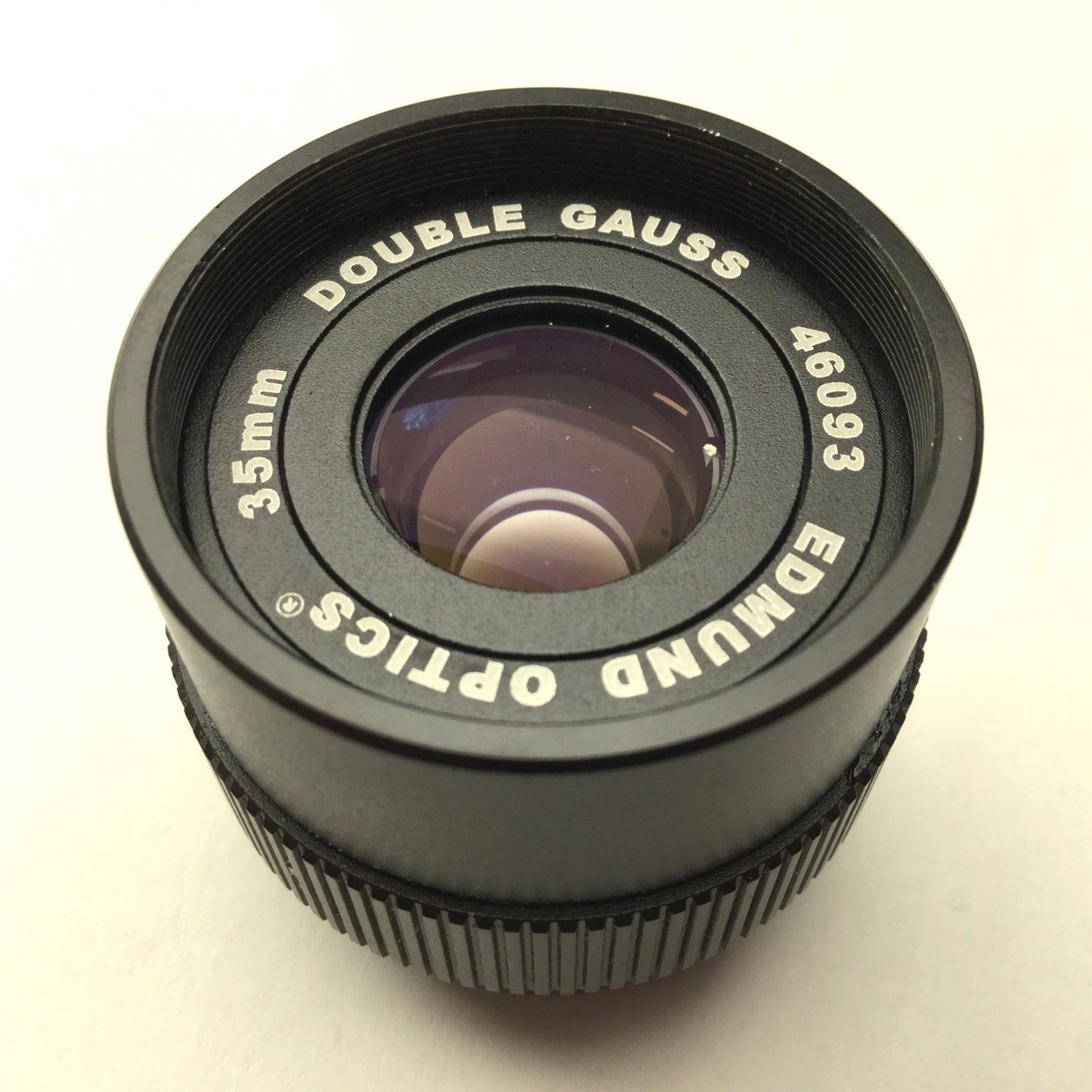 Used Edmund Optics 46093 Double Gauss Macro Lens, 35mm, C-Mount, f/4