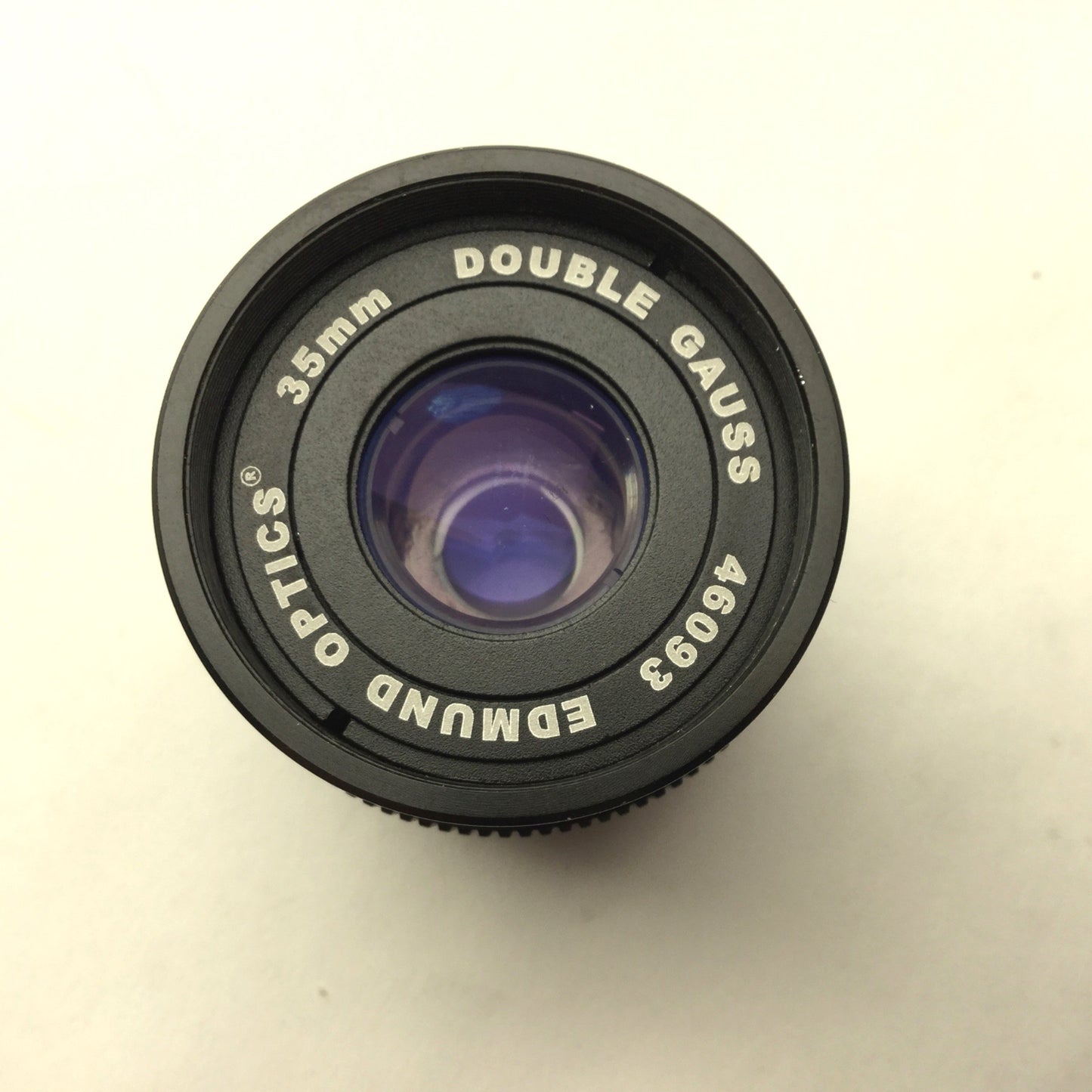 Used Edmund Optics 46093 Double Gauss Macro Lens, 35mm, C-Mount, f/4