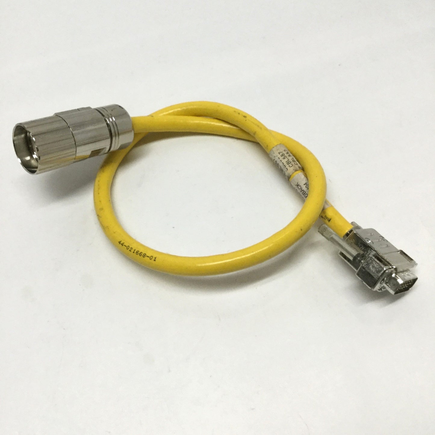 Used Parker Compumotor F-1A1-02 Servo Motor Feedback Cable, PS to ViX/Aries 2ft Long