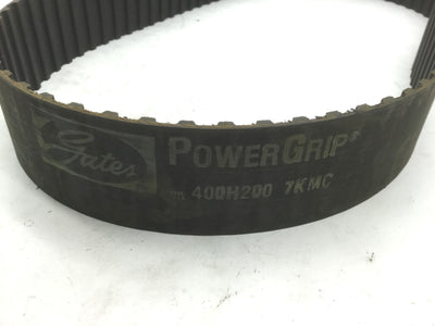 New Gates 400H200 PowerGrip Timing Belt 1/2" Pitch W: 2", 80 Teeth, L: 40"