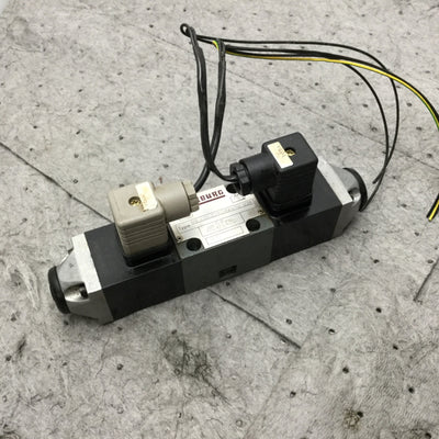 Used Arburg Bosch 4WE 6 E67-53/BG24NK4/T07 4-Way Directional Control Solenoid Valve