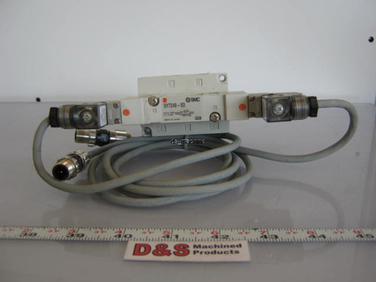Used SMC SY7240-5D-03T Dual Pneumatic Solenoid