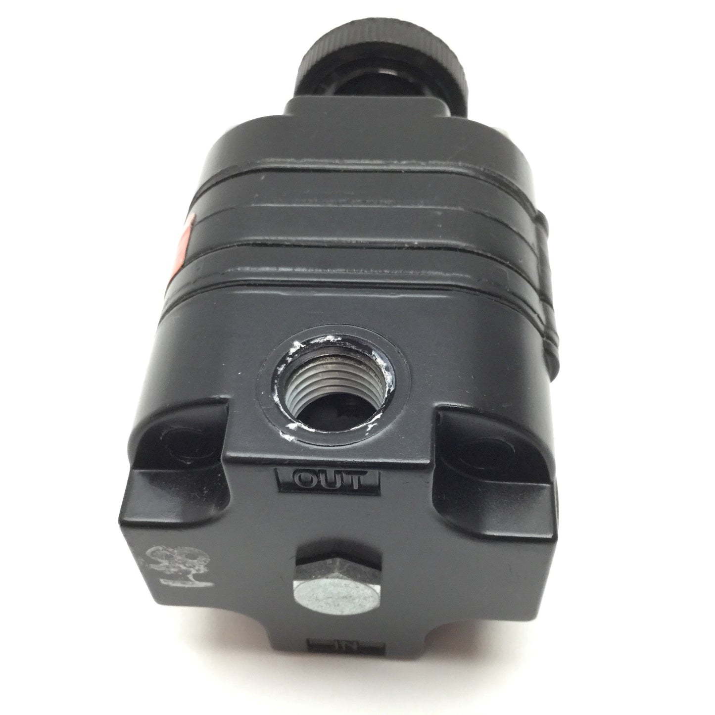 Used Parker R210-02A High Precision Regulator, 2-40psi Range, 150psi Max, 1/4" NPT