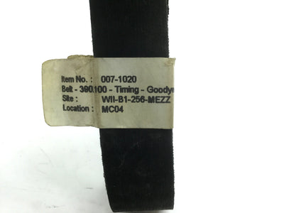 New GoodYear 390L100 Timing Belt Teeth: 104, L: 39", W: 1"