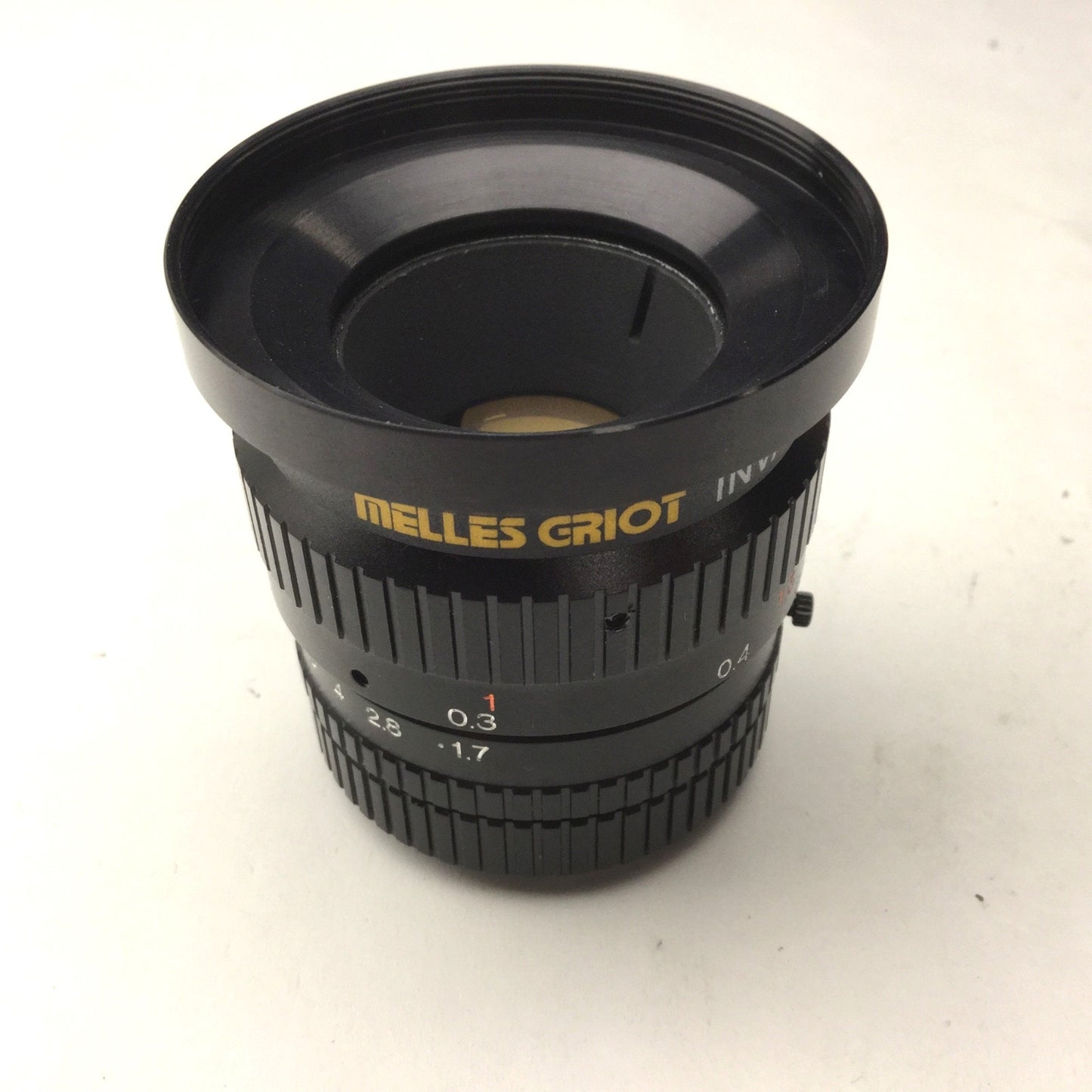 Used Melles Griot 59LGC535 Invaritar Telecentric Gauging Machine Lens .3-5m, f/1.7-22