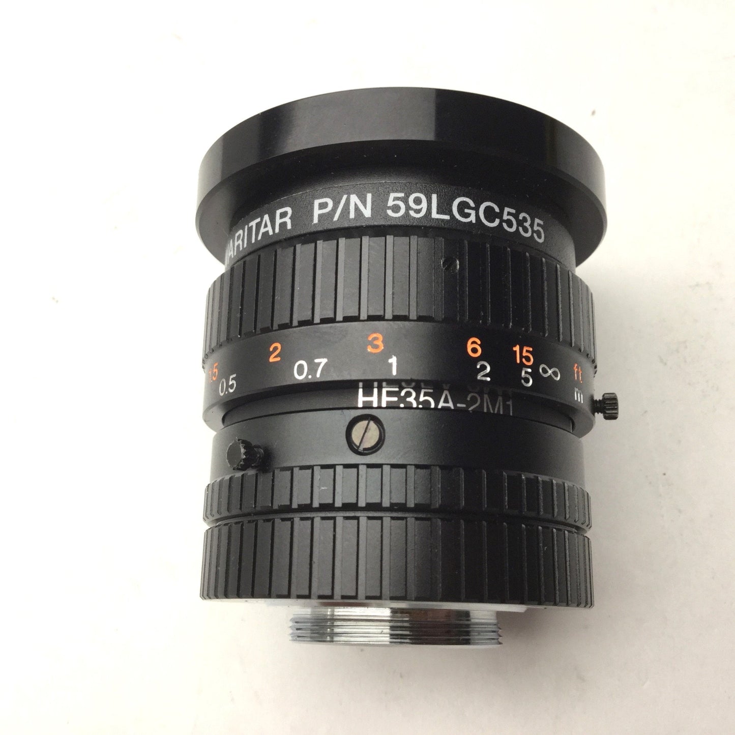 Used Melles Griot 59LGC535 Invaritar Telecentric Gauging Machine Lens .3-5m, f/1.7-22