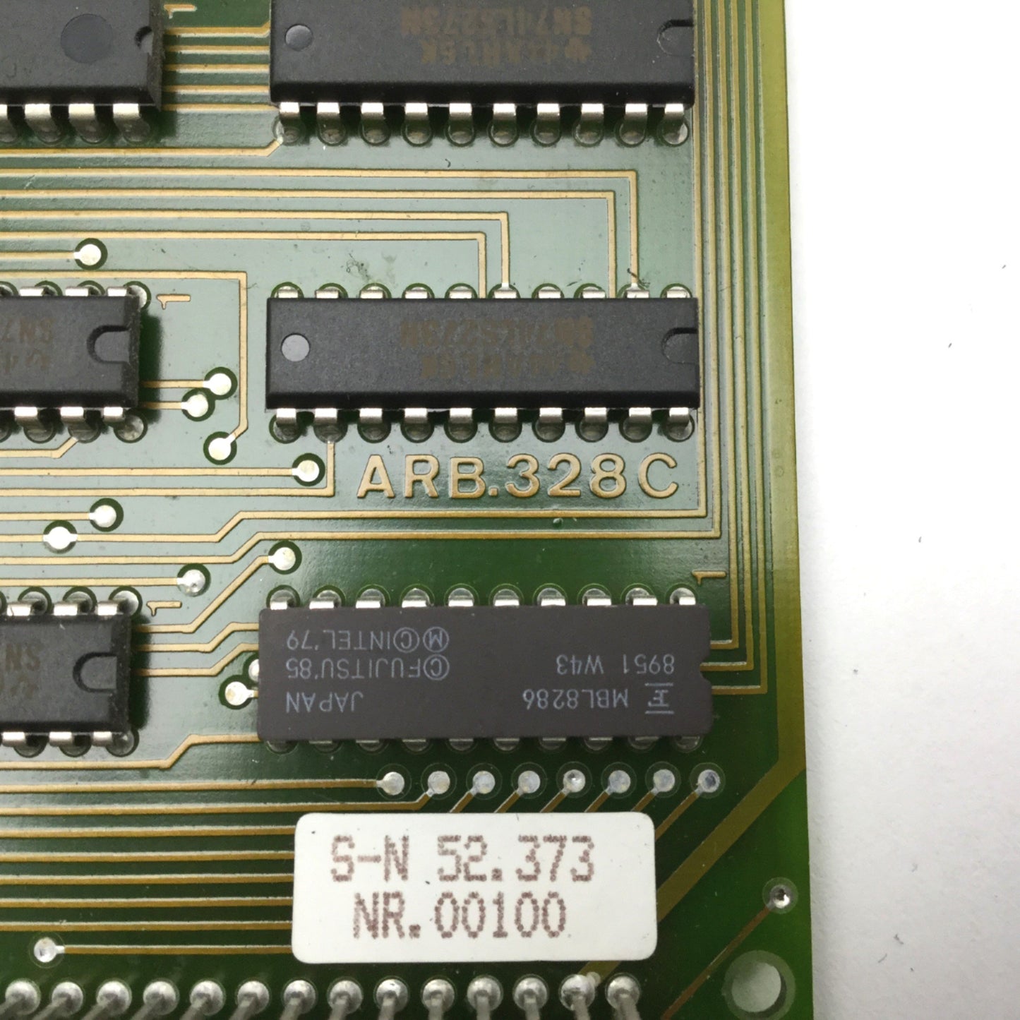 Used ARBURG Dialogica S-N 52.373 NR.00100 ARB.328C Injection Control Card Slot 14