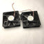 Used Lot of 2 NMB-MAT 4712KL-05W-B49 Cooling Fan, 24VDC, 0.48A, 4.625"x4.625"x1.25"