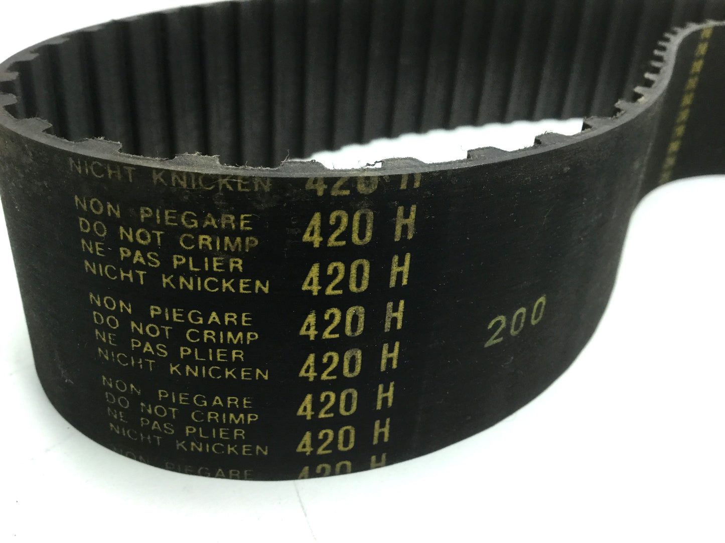 New Isoran 420H200 Timing Belt Teeth: 84 L: 42" W: 2", Pitch: 0.5"