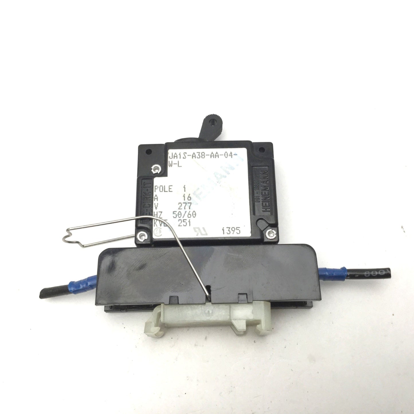 Used Lot Of 3 Heinemann JA1S-A38-AA-04-W-L Circuit Breakers 16A 277VAC 50/60Hz