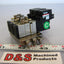 Used Bank of 3 SMC 10-VJ3123 Pneumatic Solenoid Valves