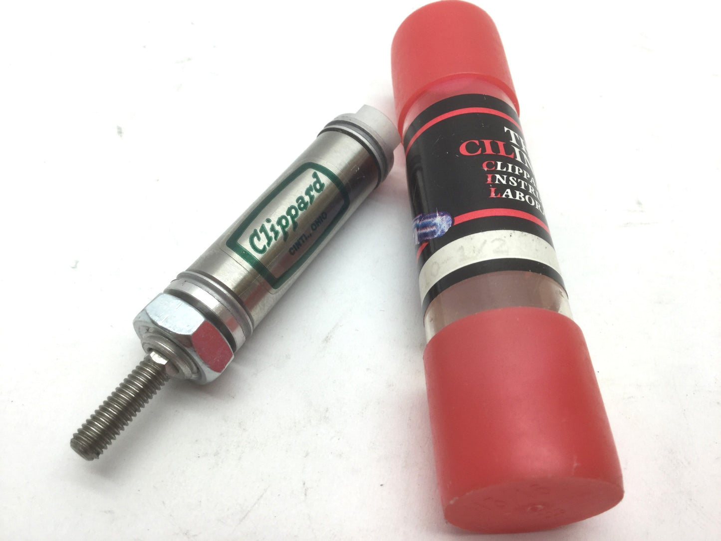 New Clippard SSR-10-1/2 Minimatic Single Acting Cylinder, Bore: 9/16" Stroke: 1/2"