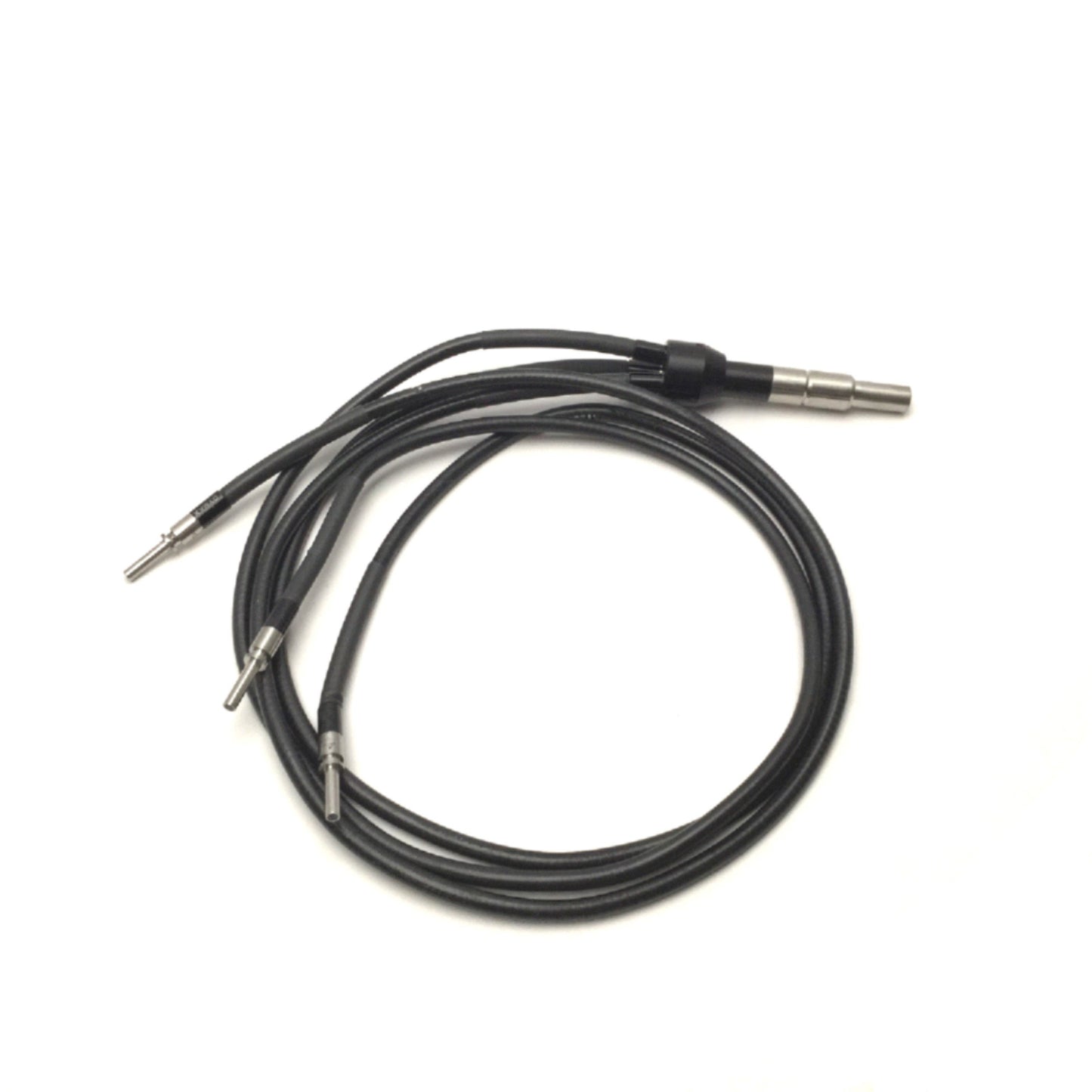 Used Dymax 38477 UV Curing Liquid Light Guide, 3-Pole, 1m 3 x 3mm Bundle D-Style