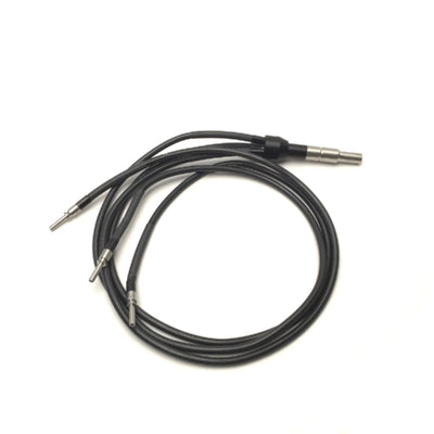Used Dymax 38477 UV Curing Liquid Light Guide, 3-Pole, 1m 3 x 3mm Bundle D-Style