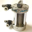 Used Bimba FT-091.75-4R Pneumatic Cylinder Double Acting Bore: 1-1/16" Stroke: 1-3/4"
