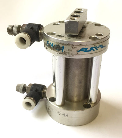 Used Bimba FT-091.75-4R Pneumatic Cylinder Double Acting Bore: 1-1/16" Stroke: 1-3/4"
