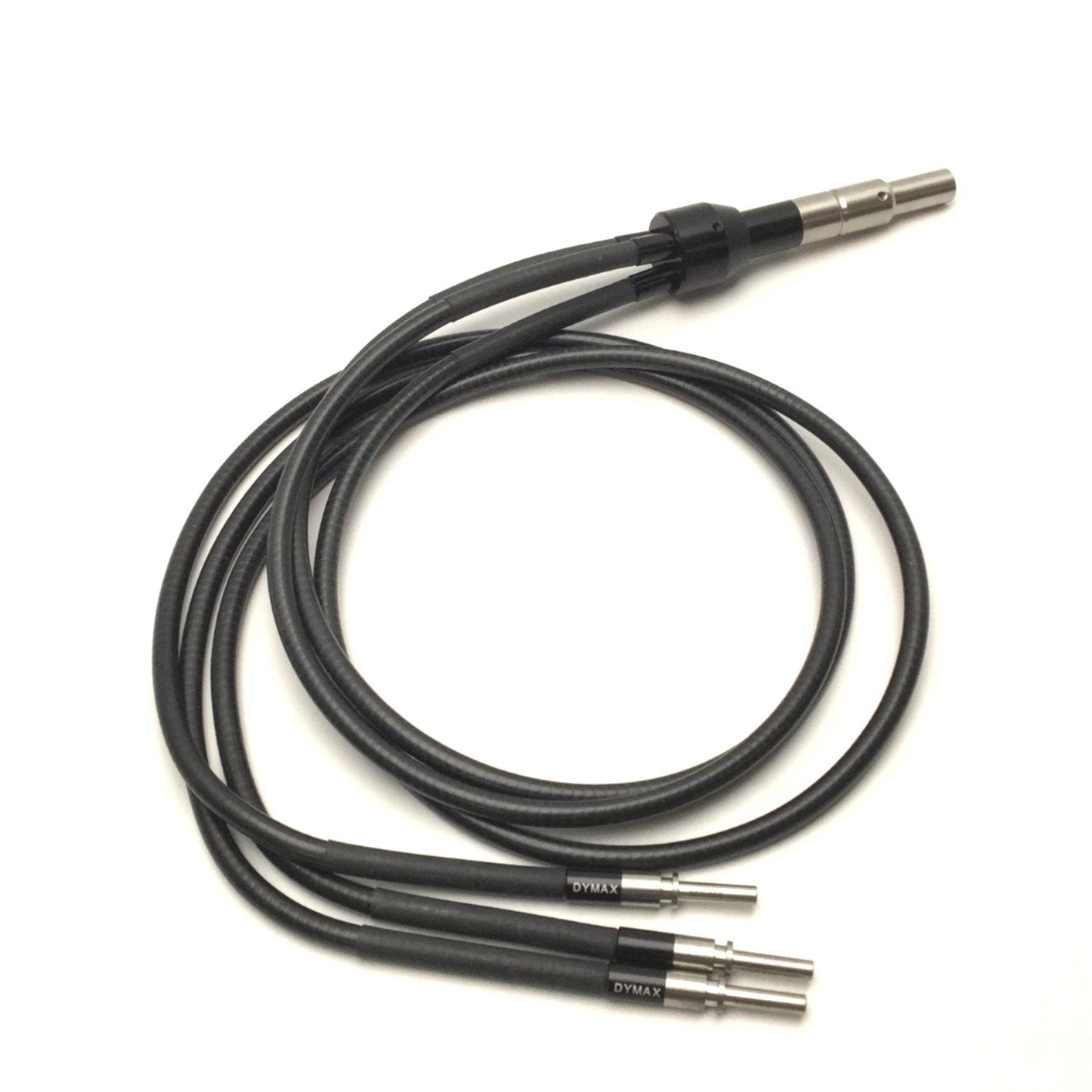 Used Dymax 38477 UV Curing Liquid Light Guide 3-Pole 3 x 1m x 3mm Bundle D-Style