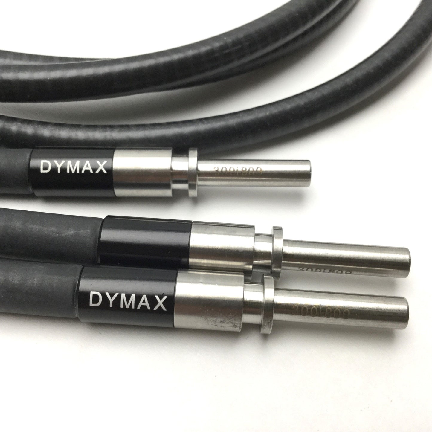 Used Dymax 38477 UV Curing Liquid Light Guide 3-Pole 3 x 1m x 3mm Bundle D-Style