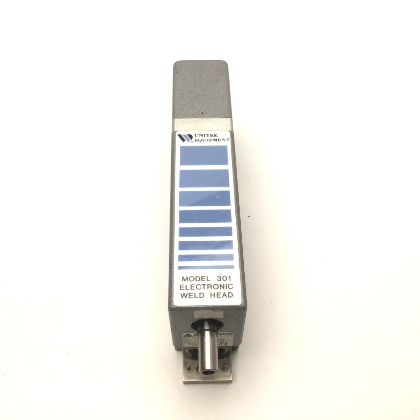 Used UNITEK MIYACHI Model 301 Electronic Weld Head Stroke 1", Force 50lbs, 115/230VAC
