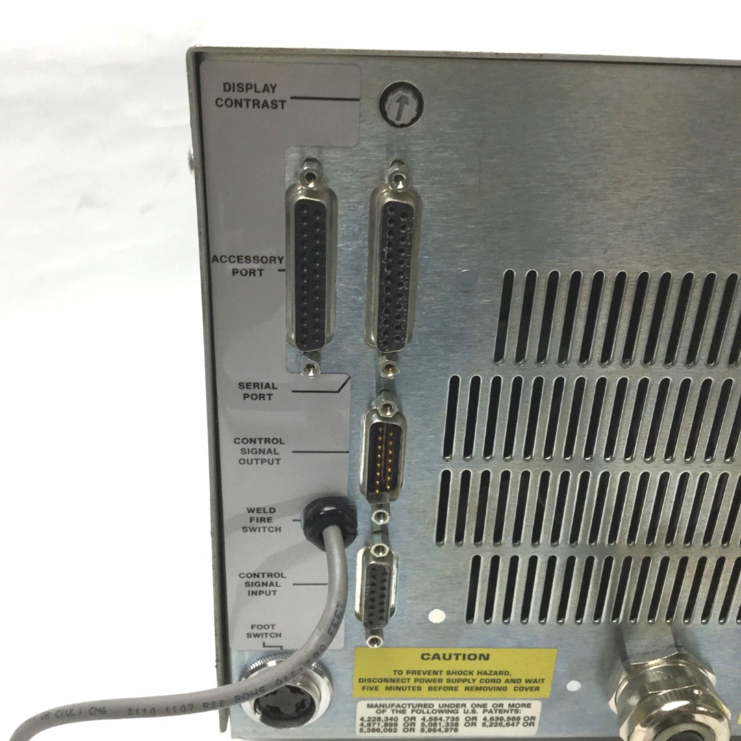 Used UNITEK MIYACHI Model 350 Electronic Weld Head Controller, 115VAC 50/60Hz, 8A