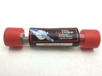 New 2X Clippard SDD-10-1/2-V Double Acting Double End Cylinder Bore 5/8" Stroke 1/2"