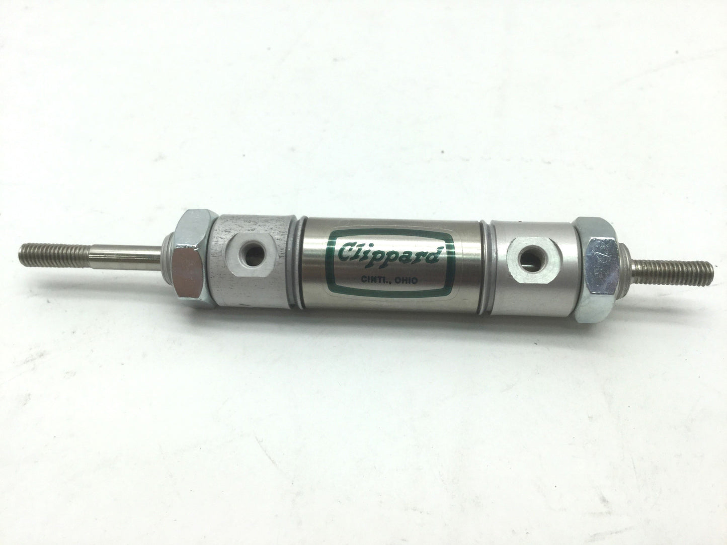 New – Open box 2X Clippard SDD-10-1/2 V Double Acting Double End Cylinder Bore 5/8" Stroke 1/2"