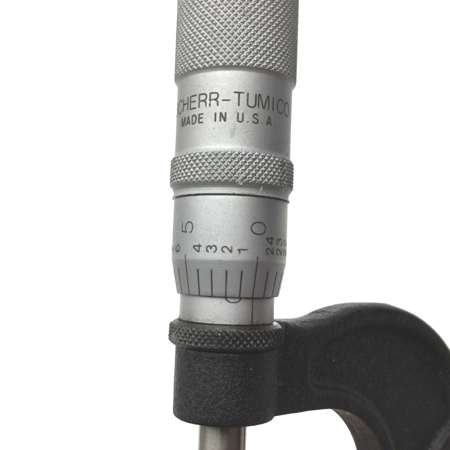 Used Scherr-Tumico Custom Precision Micrometer, Measurement Range: 1-2", 4" Bar