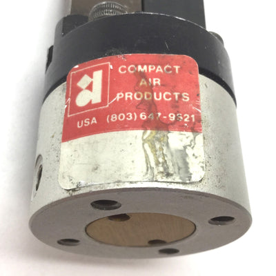 Used Compact Air Products RG072-2 Angular Motion Gripper, Bore: 0.75", Stroke: 28°