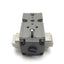 Used Phd 19072-2-5501 Micro Parallel Pneumatic Gripper, Stroke 0.43" Bore 0.5", 10-32