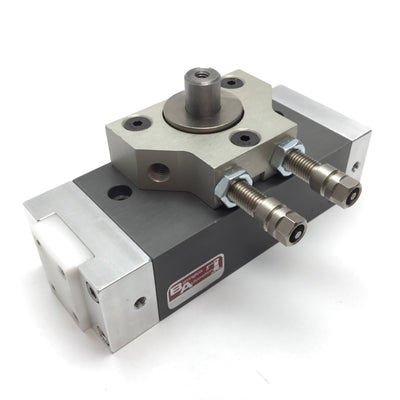 Used Barrington Automation RD-2 Rotary Drive Actuator, Range: 0-180°, Bore: 0.75"