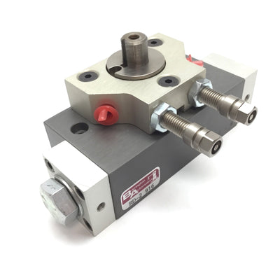 Used Barrington Automation RD-2 916 Rotary Drive Actuator, Range: 0-180°, Bore: 0.75"