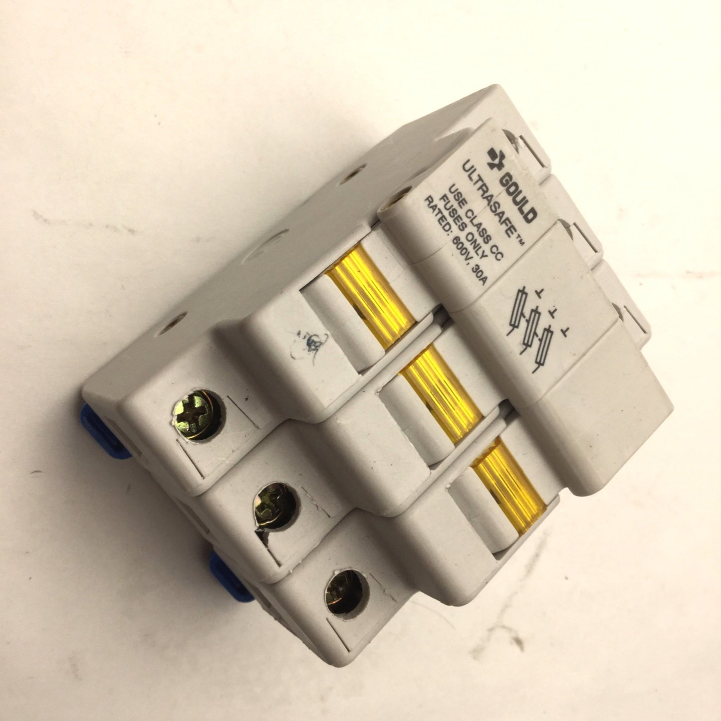 Used Gould Ultrasafe USCC31 Fuse Holder, Rated: 600V, 30A